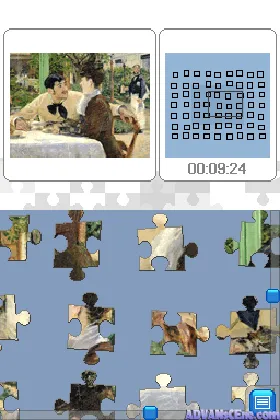 Art - Das Kunstmagazin Puzzle - Echter Puzzlespass fuer Unterwegs (Europe) (En,Fr,De,Es,It) screen shot game playing